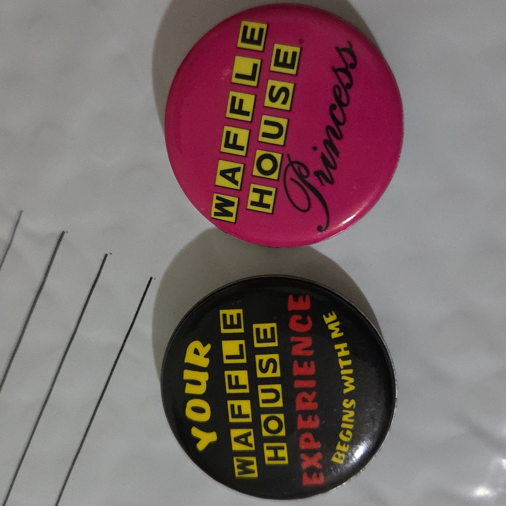 Vintage Waffle House pins